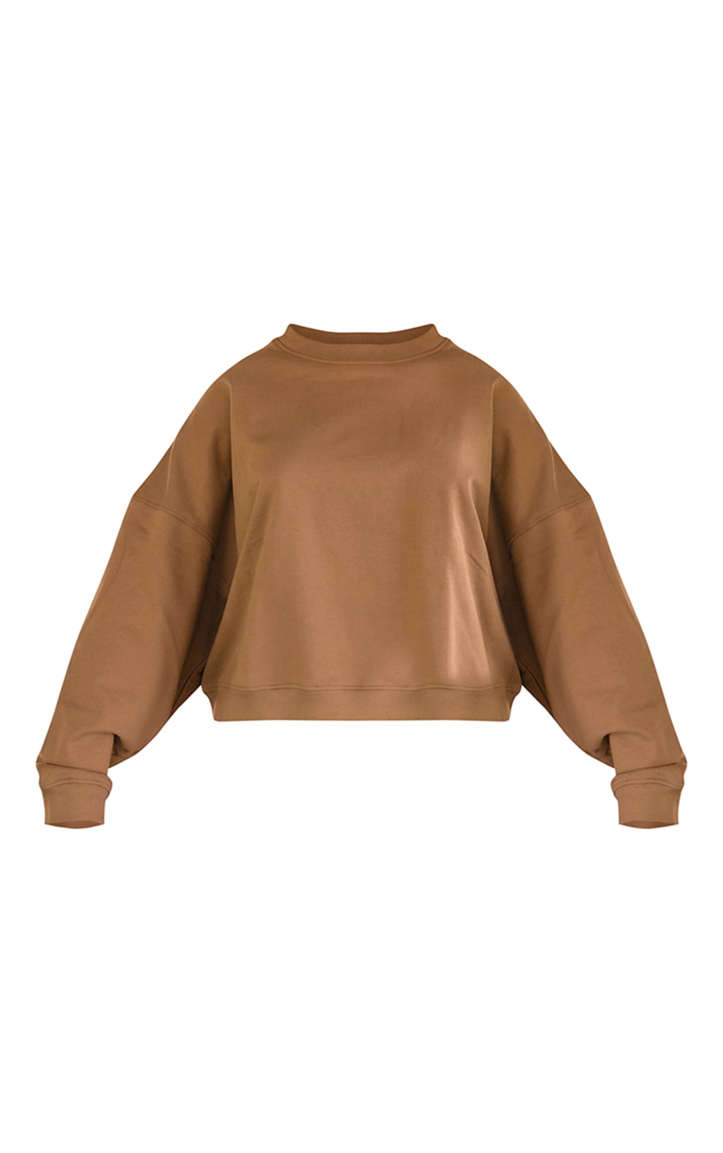 Light Olive Premium Oversized Boxy Sweatshirt