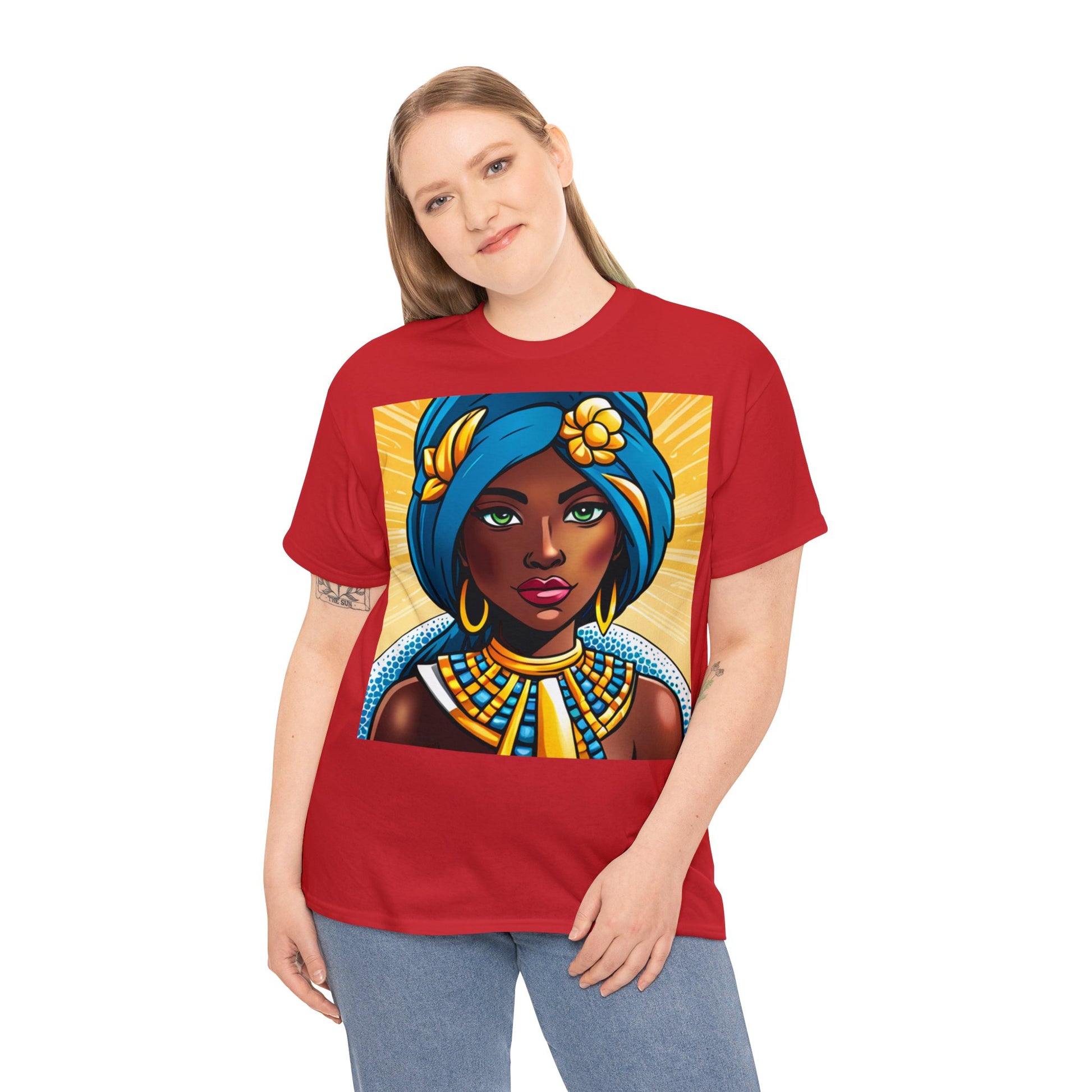 African Queen Heavy Cotton Tee - HCWP 