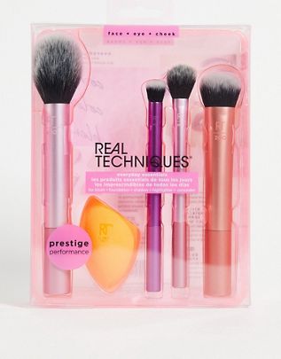 Real Techniques Everyday Essentials Brush Set (save 38%) - HCWP 