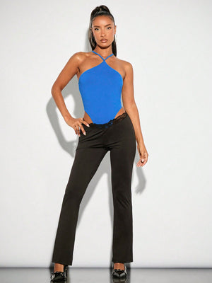 Bodysuit With Waist Belt