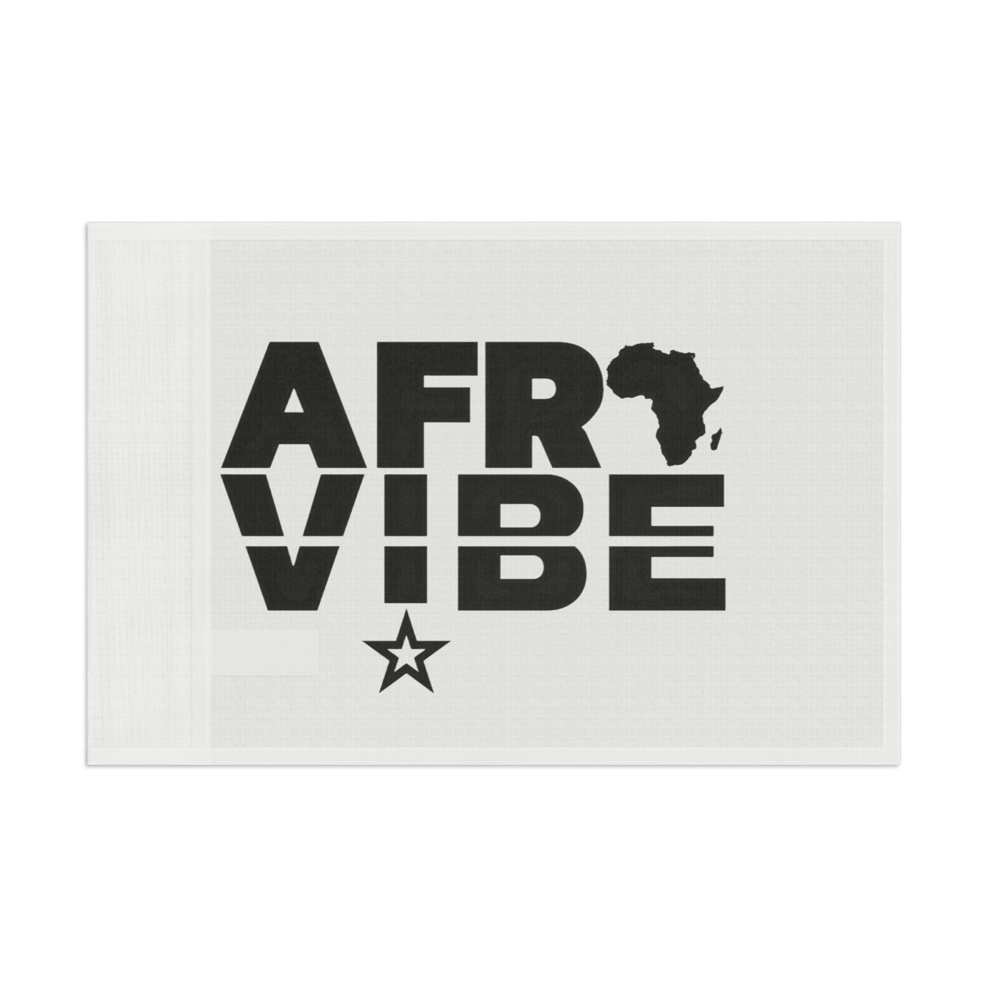 AFRO VIBE MOVEMENT FLAG - HCWP 