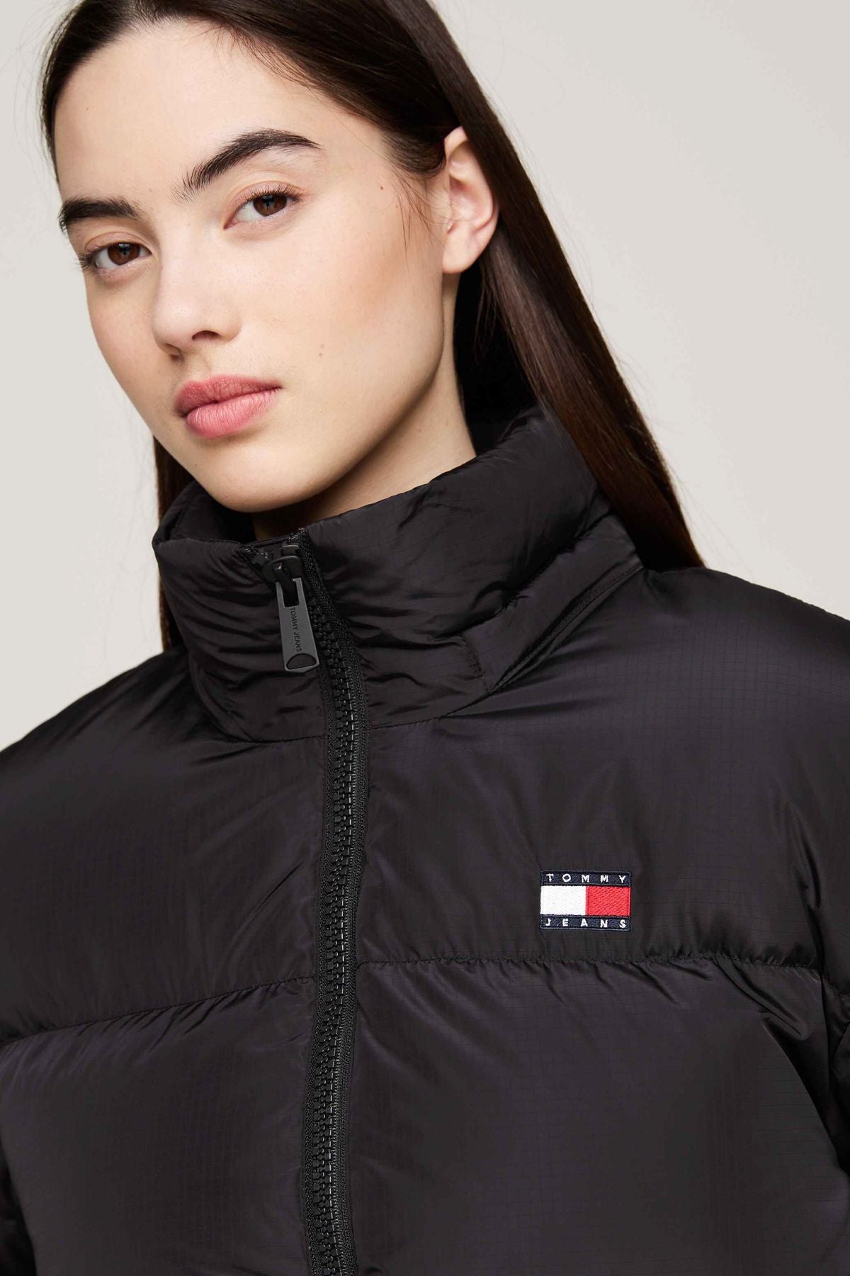 Tjw Alaska Puffer Ext - Schwarze Pufferjacke für Damen