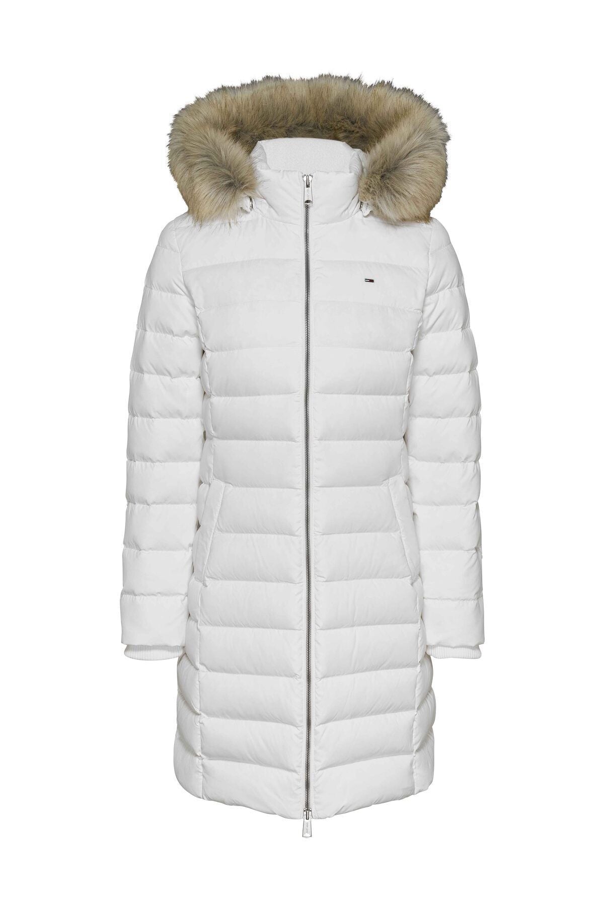 TJW ESSENTIAL HOODED DOWN COAT