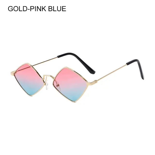 1pc Retro Diamant Sonnenbrille - HCWP 