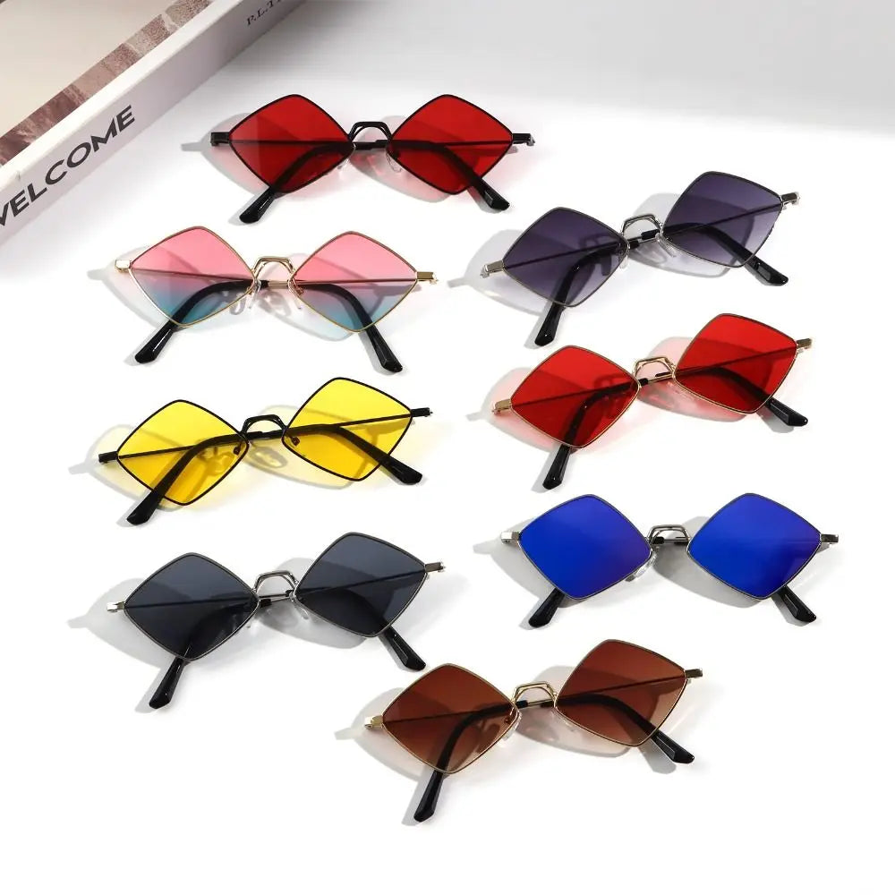 1pc Retro Diamant Sonnenbrille - HCWP 