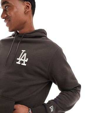 New Era LA Dodgers unisex hoodie in brown