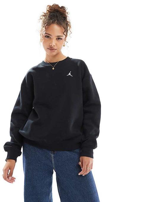 Jordan crew neck sweatshirt in black