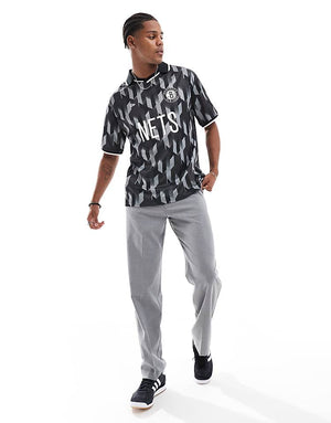 New Era Brooklyn Nets football t-shirt in multi