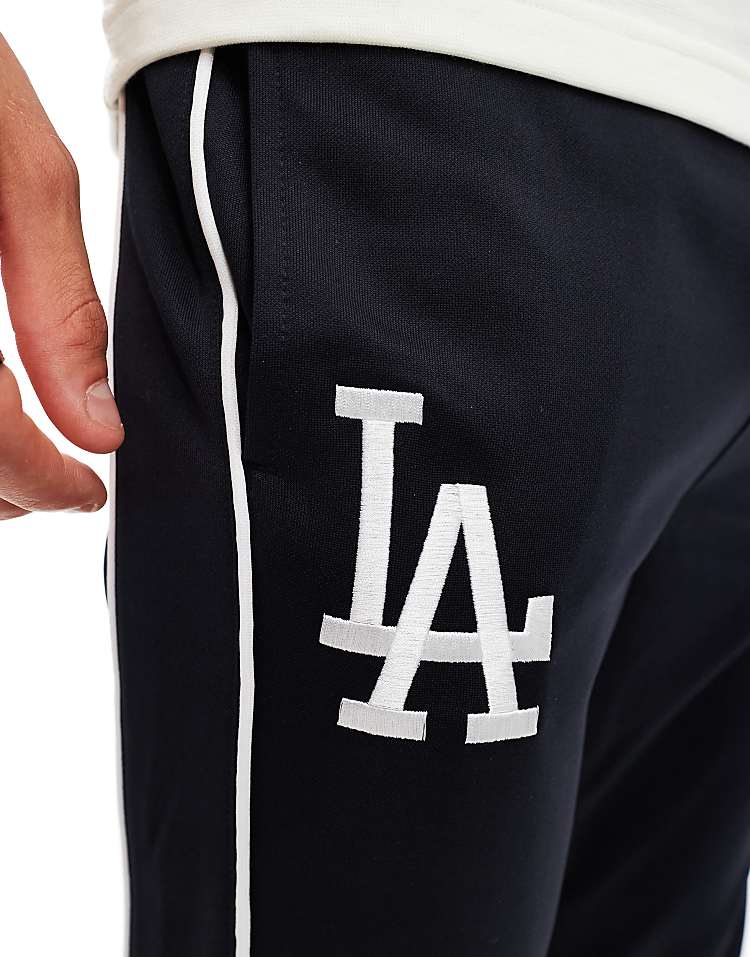 New Era Los Angeles Dodgers track pants in navy