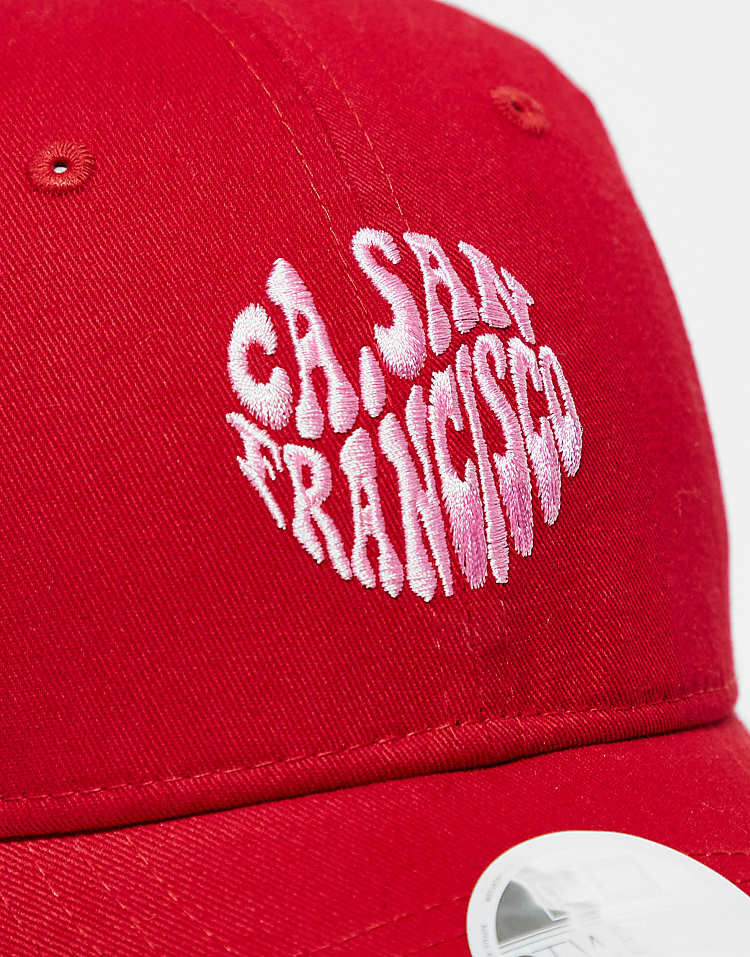 New Era 9twenty San Francisco cap in red