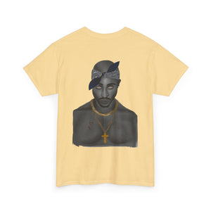 2 Pac T-shirt painted by Oleg Dave