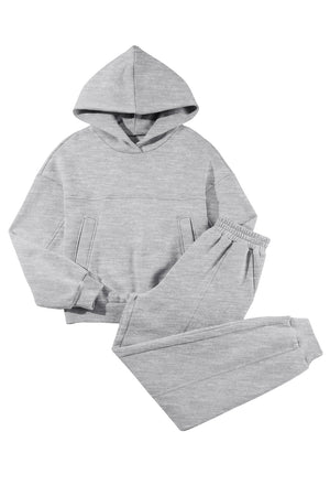 Gray Solid Exposed Set