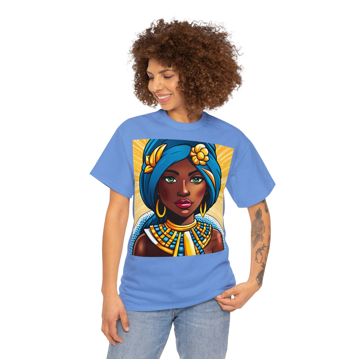 African Queen Heavy Cotton Tee - HCWP 