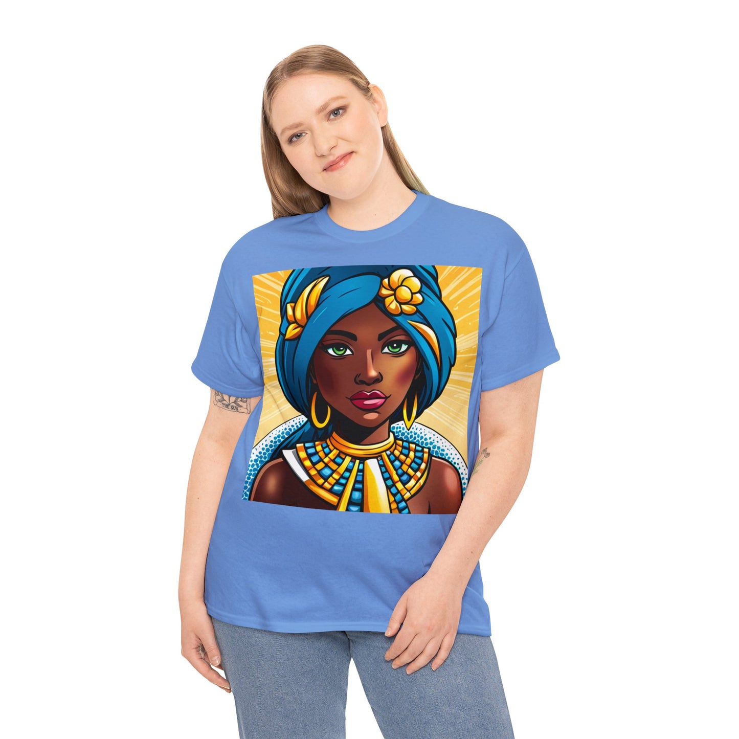 African Queen Heavy Cotton Tee - HCWP 