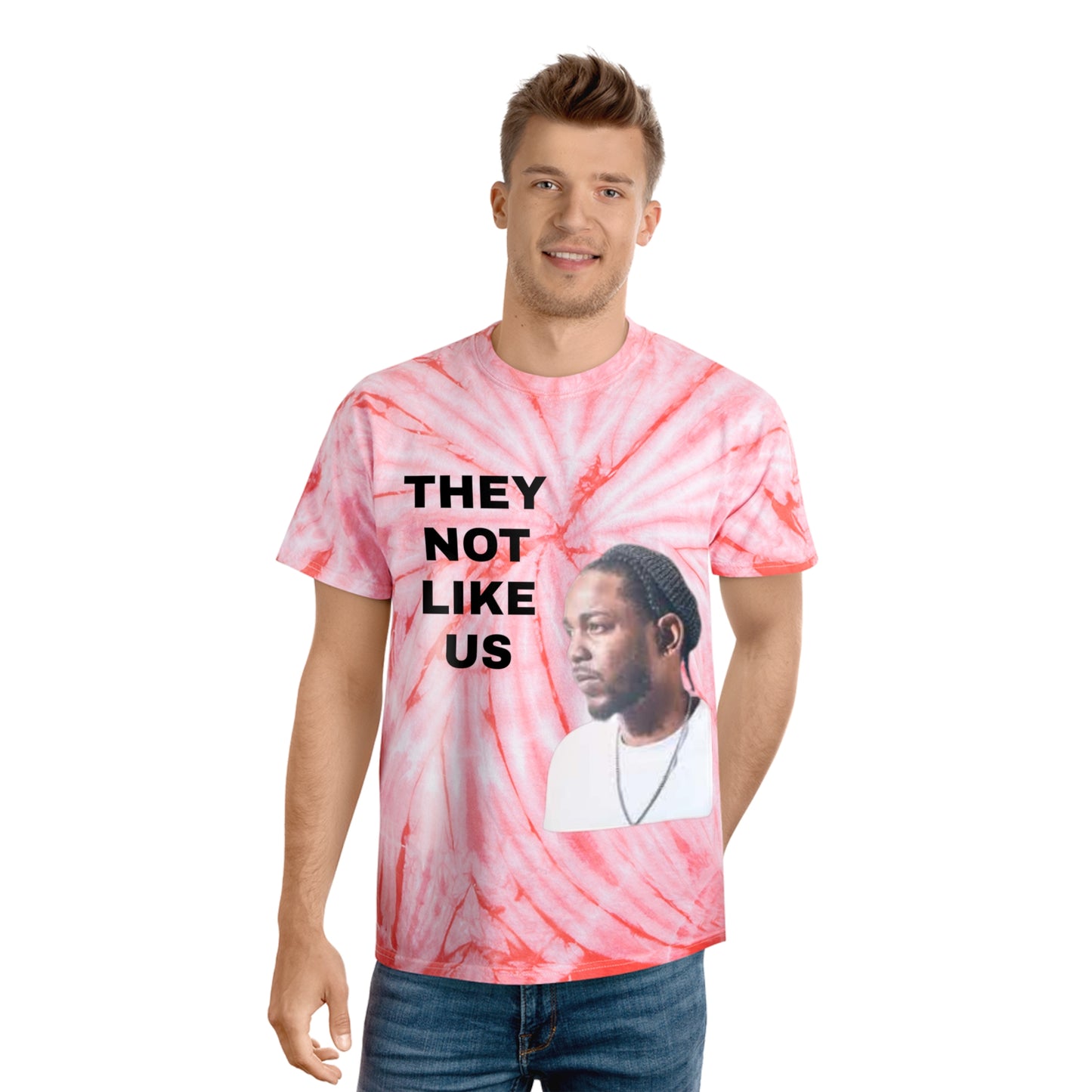 Kendrick Lamar GOAT Tie-Dye Tee, Cyclone