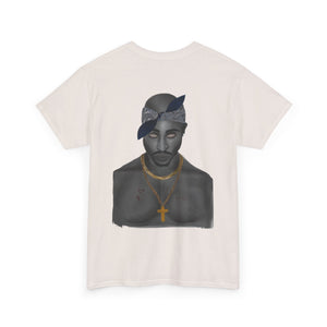 2 Pac T-shirt painted by Oleg Dave