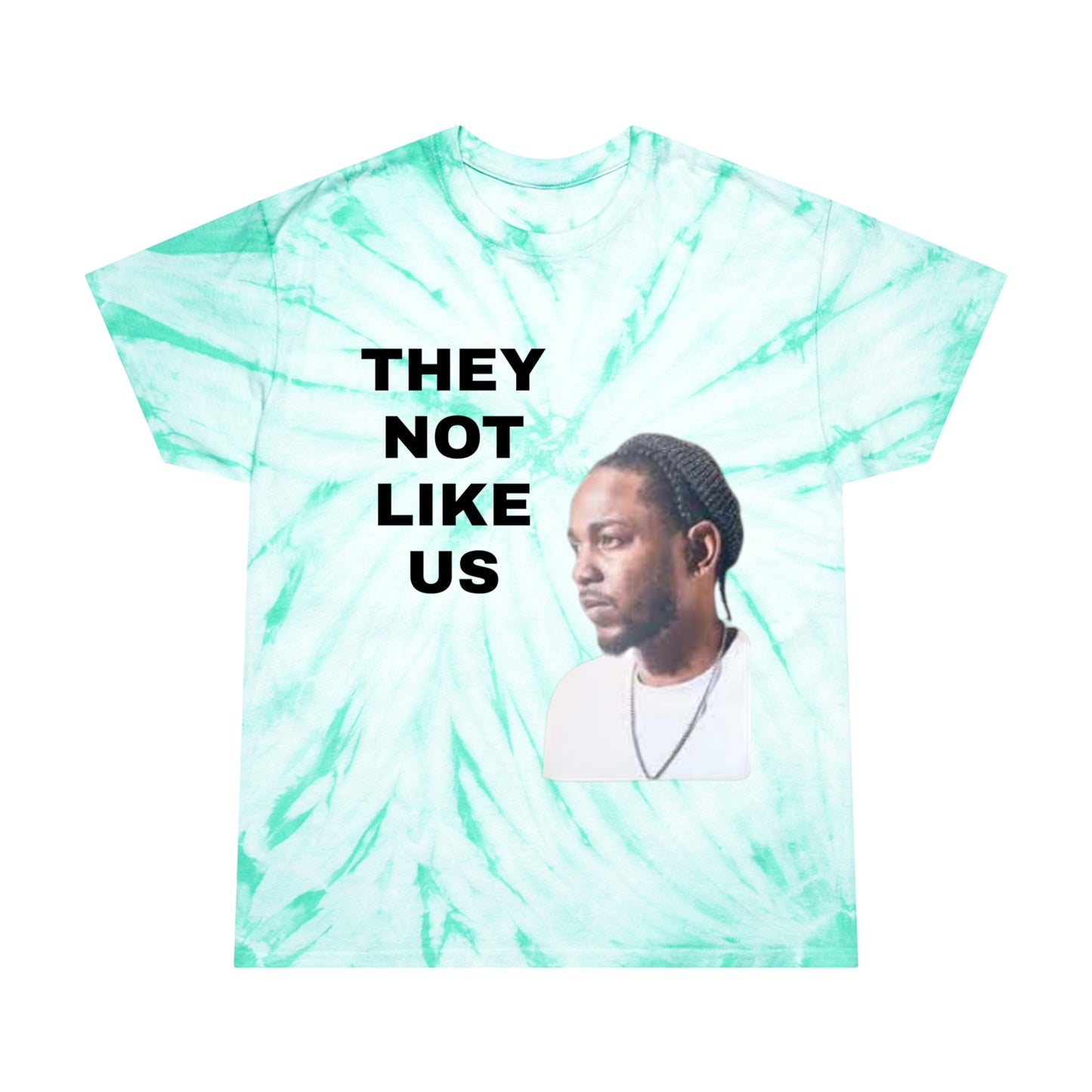 Kendrick Lamar GOAT Tie-Dye Tee, Cyclone