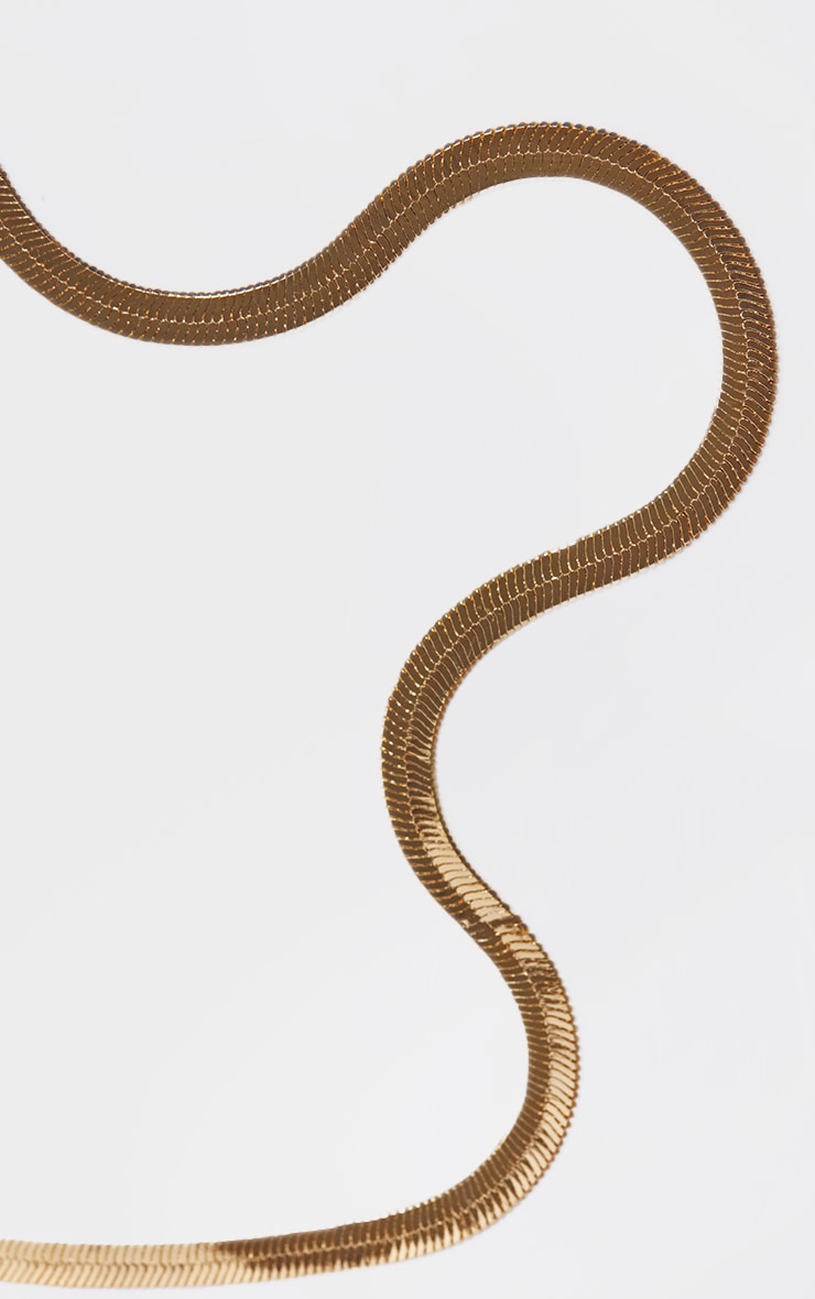 Gold Plated Snake Necklace