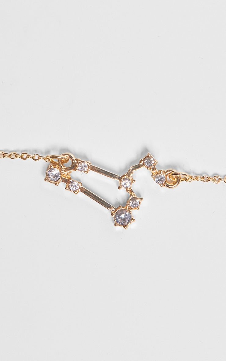 Gold Plated Sagittarius Celestial Necklace