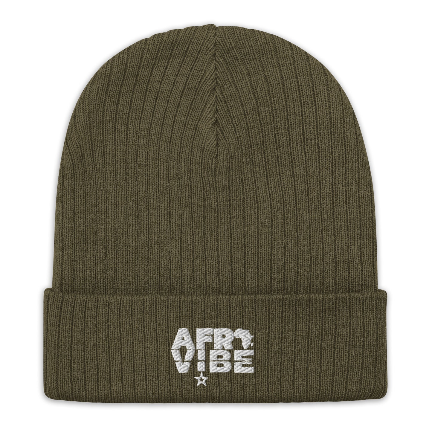 AFRO VIBE Ribbed knit beanie - HCWP 