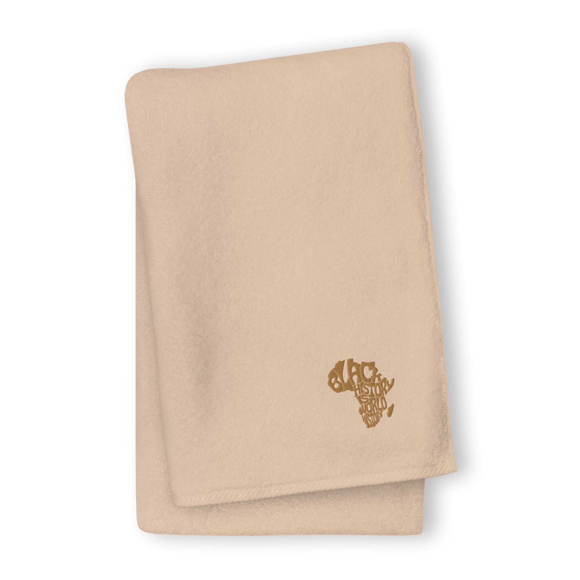 Africa Map cotton towel - HCWP 