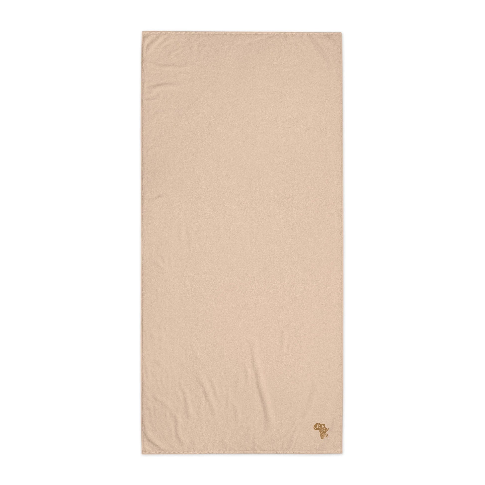 Africa Map cotton towel - HCWP 