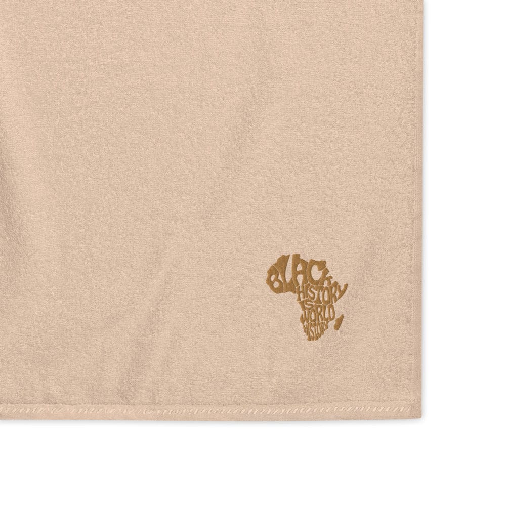 Africa Map cotton towel - HCWP 