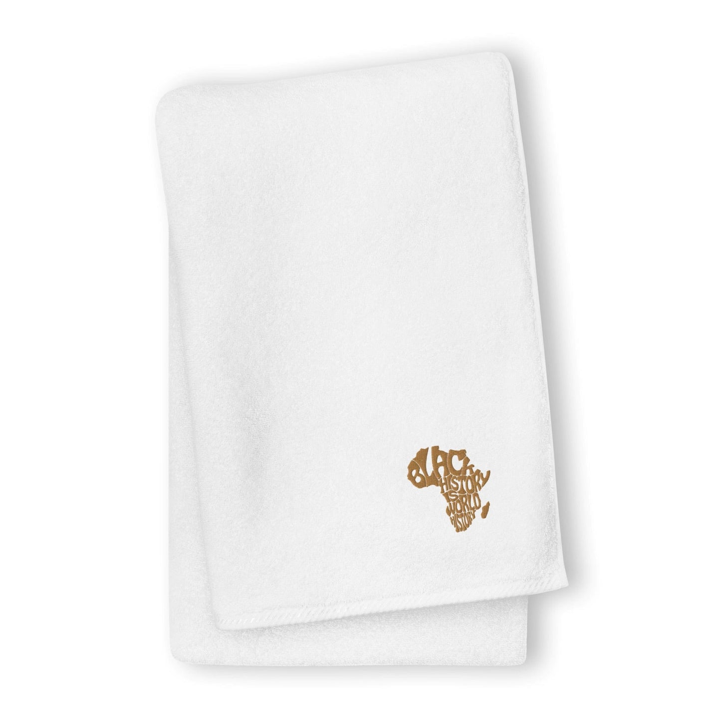 Africa Map cotton towel - HCWP 