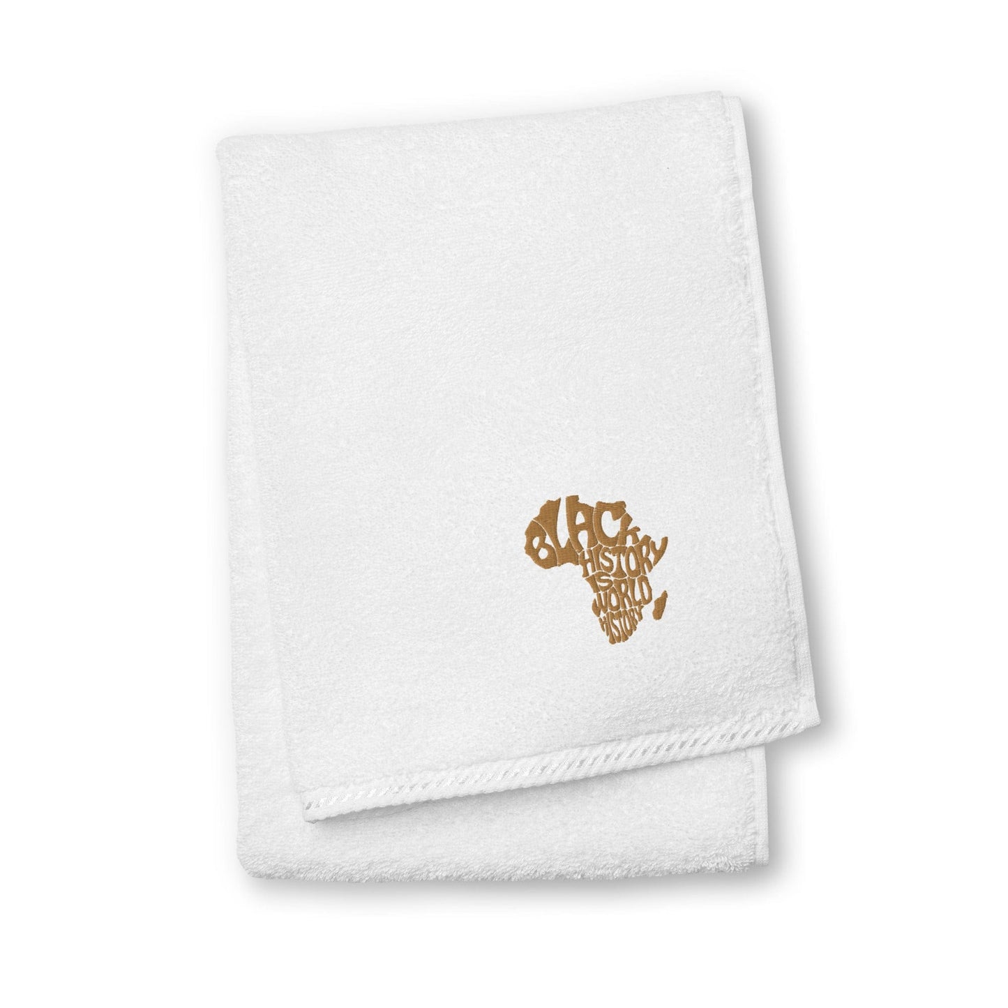 Africa Map cotton towel - HCWP 