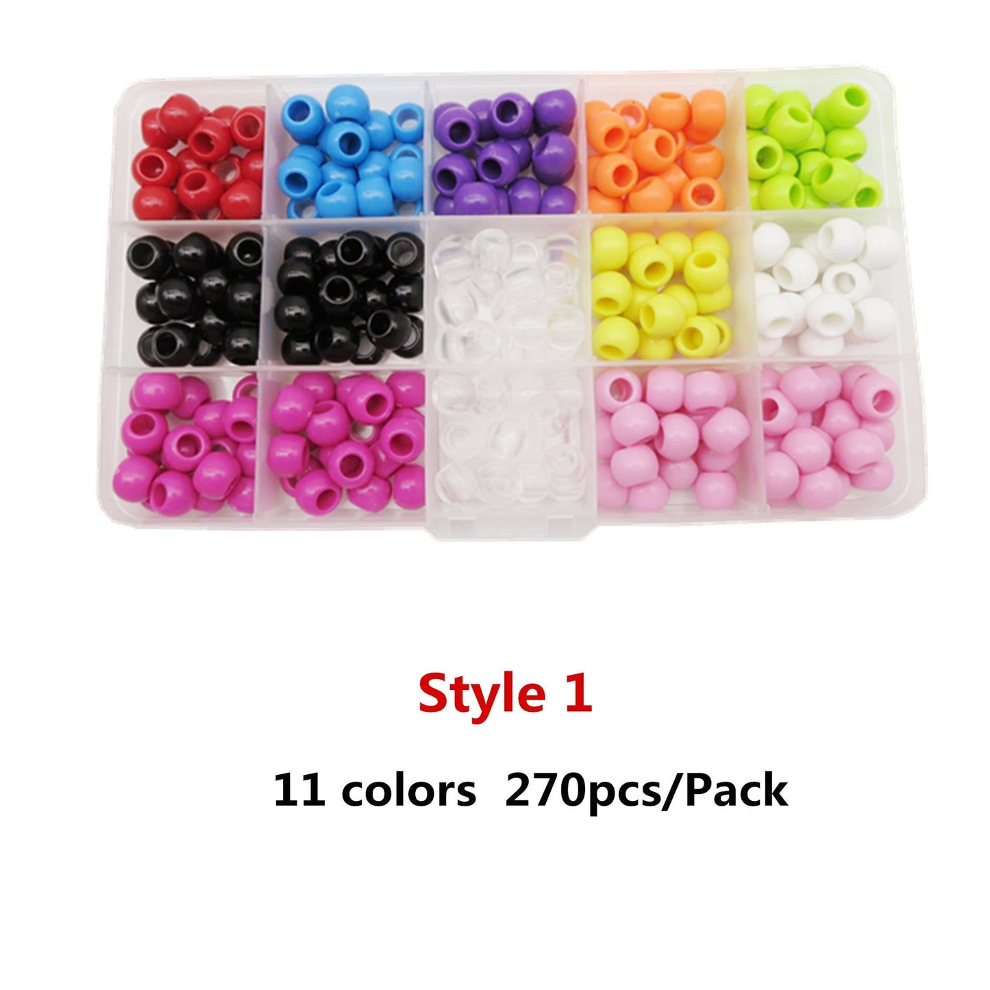 270pcs/Pack Hair braid rings