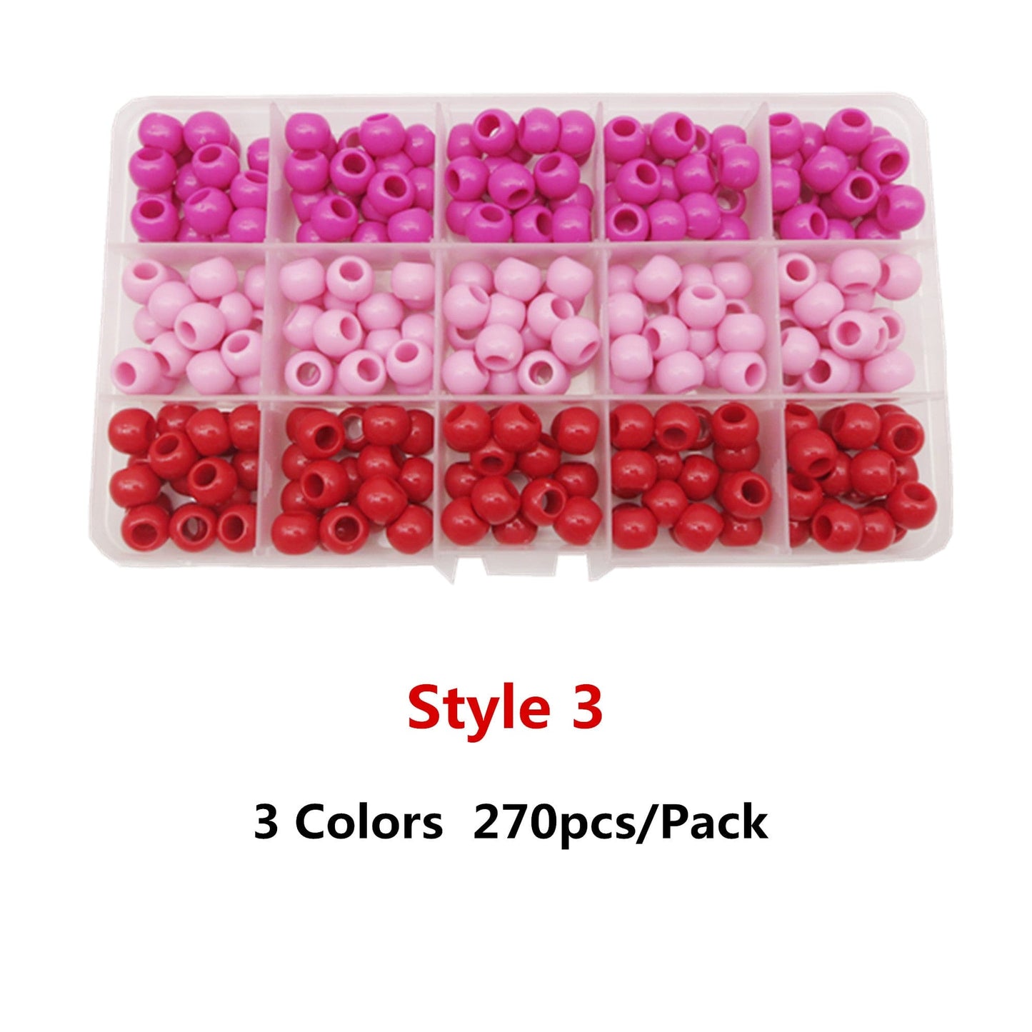 270pcs/Pack Hair braid rings