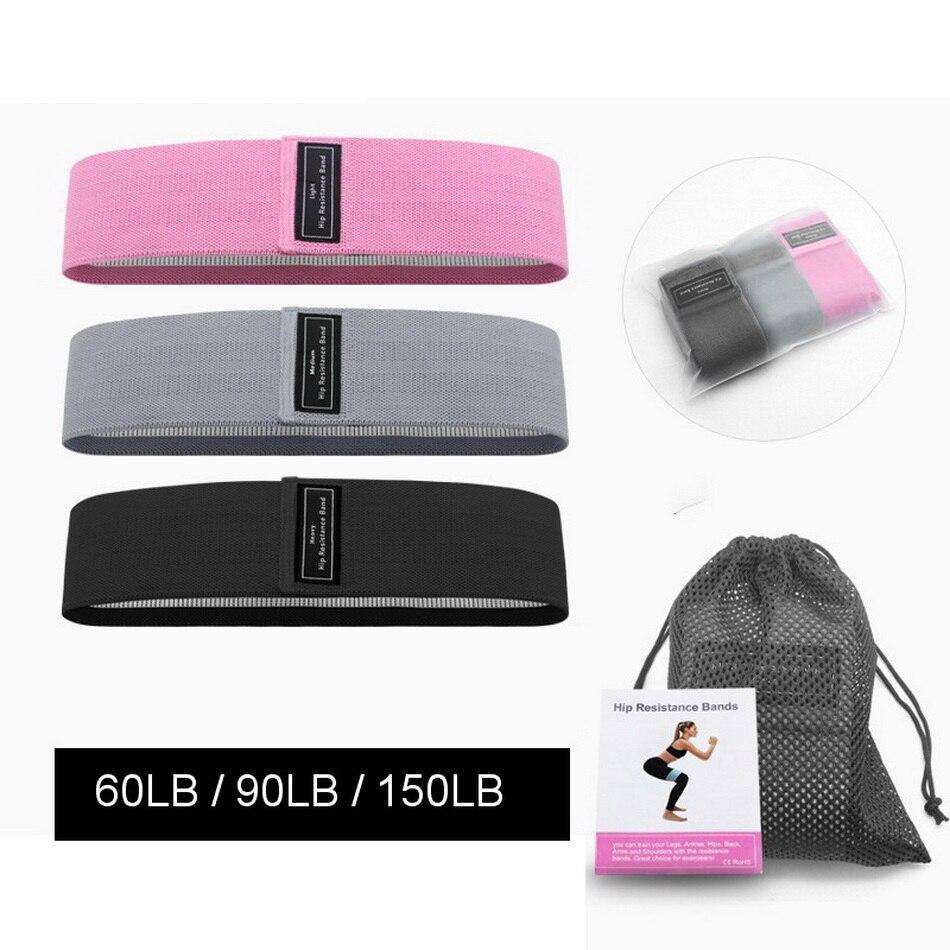 3-Teilig Fitness Gummi Band