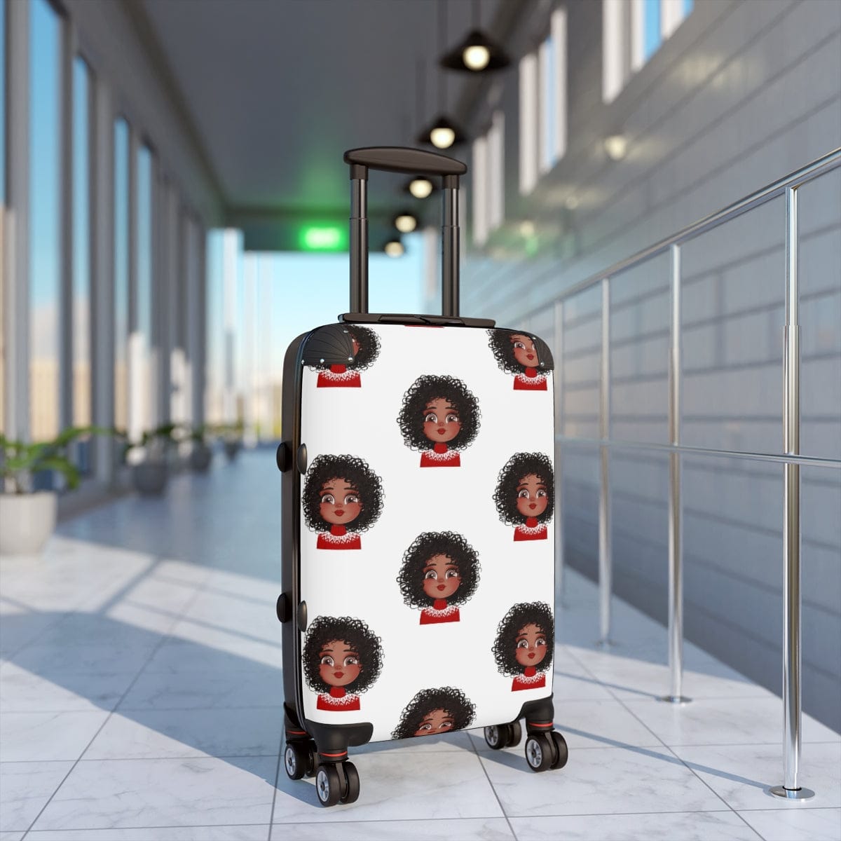 Black Girl Suitcases - HCWP 