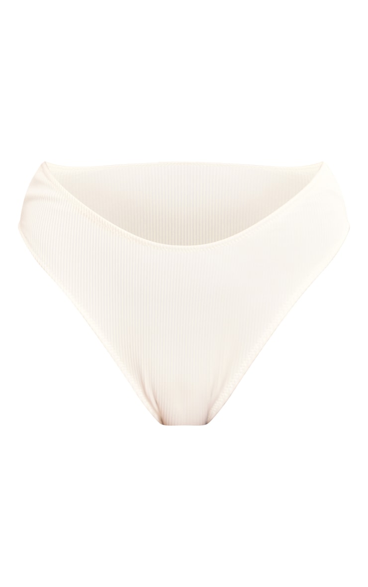 Cream Rib Bikini Bottoms - HCWP 