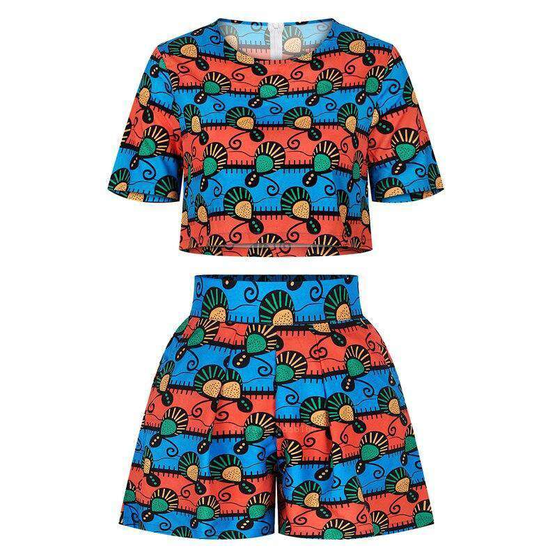 Reunion African two piece set