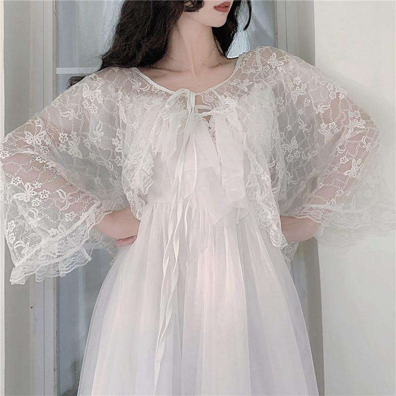 Sannian Dress With Lace