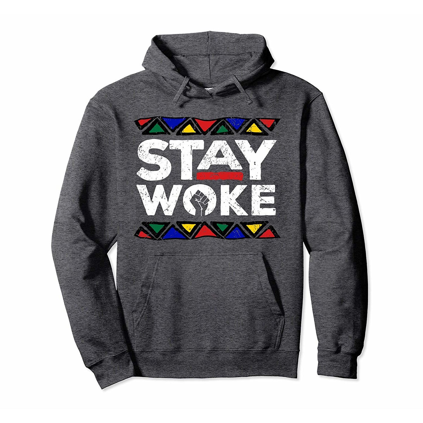 Stay Woke Black Hoodie