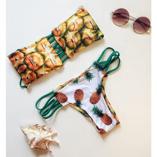 Reversible Bikinis Pineapple