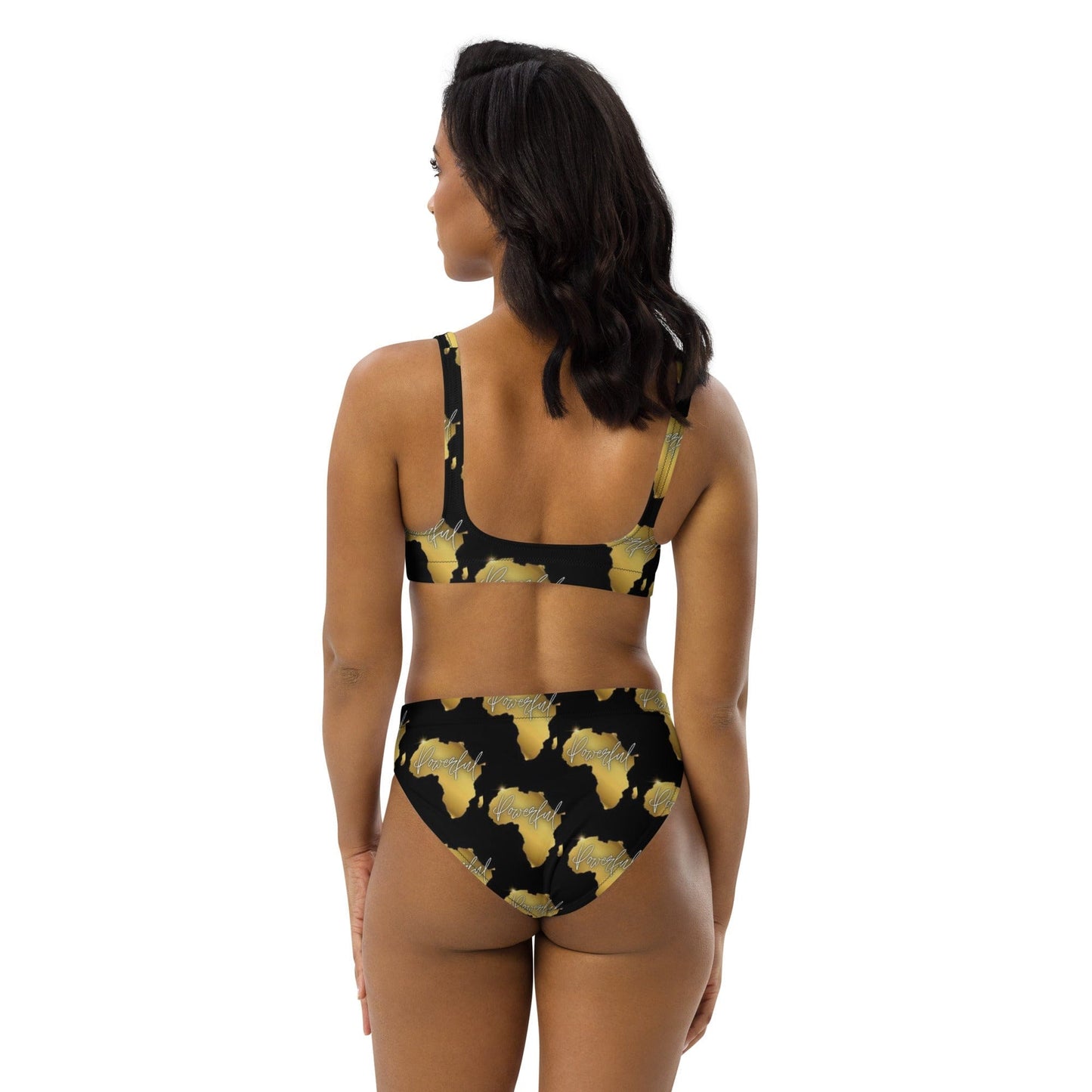 Africa high-waisted bikini