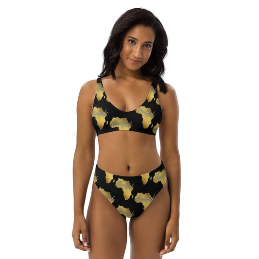 Africa high-waisted bikini