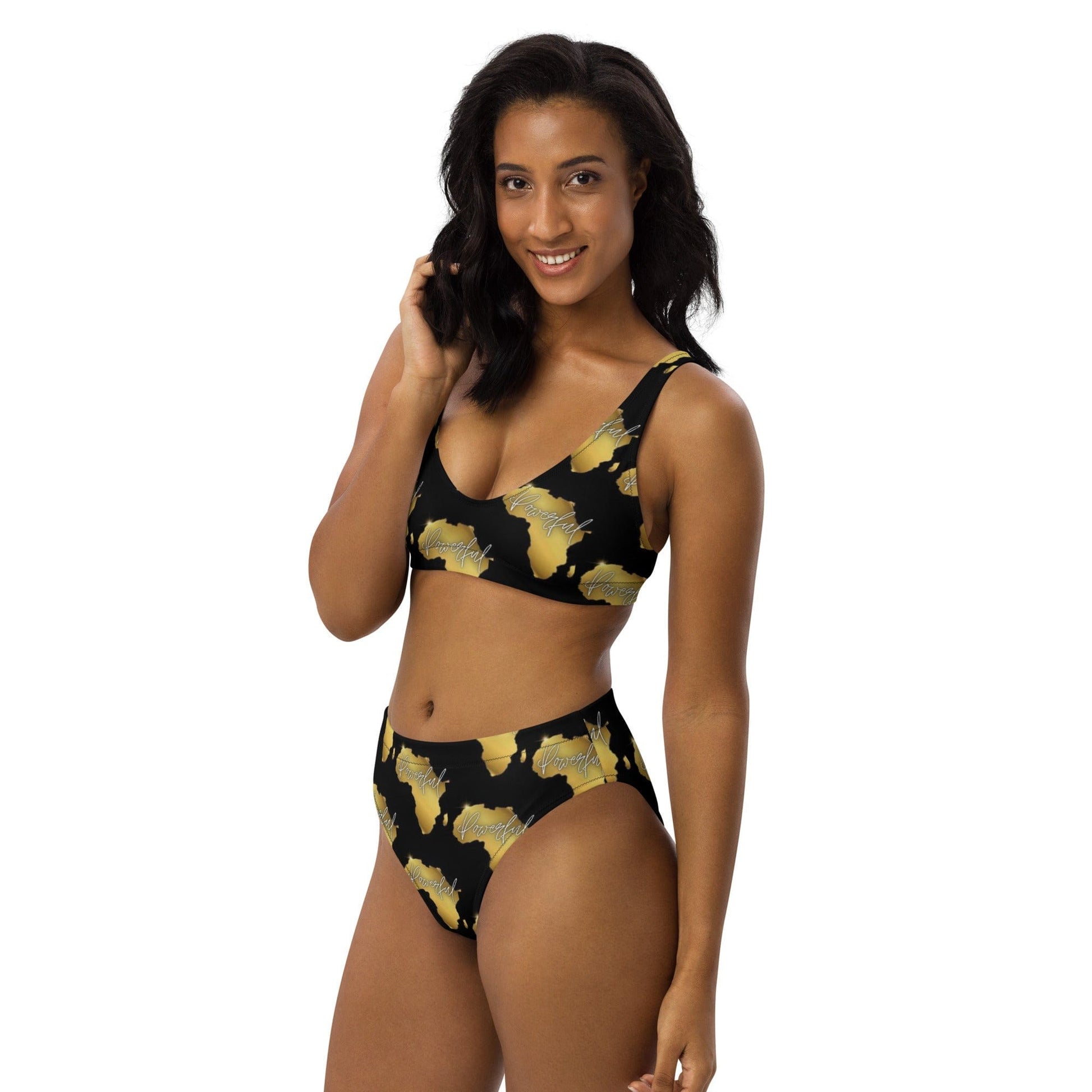 Africa high-waisted bikini