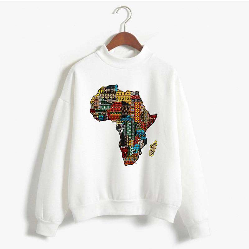 Africa Map Pullover