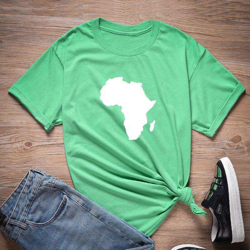 Africa Map T Shirt