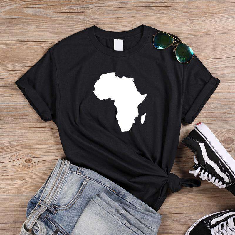 Africa Map T Shirt