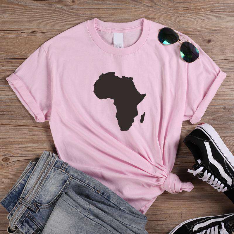 Africa Map T Shirt