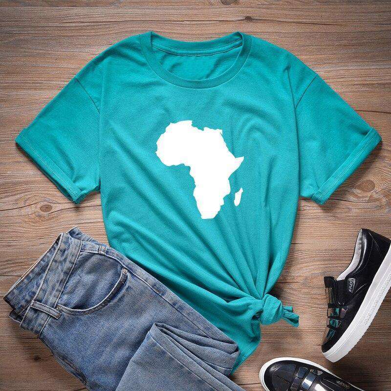 Africa Map T Shirt