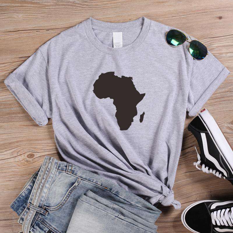 Africa Map T Shirt