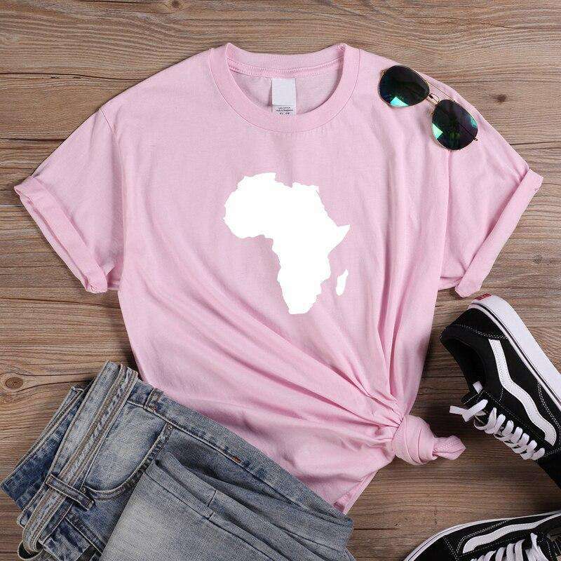 Africa Map T Shirt