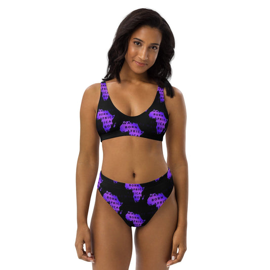 Africa Piri Piri high-waisted bikini