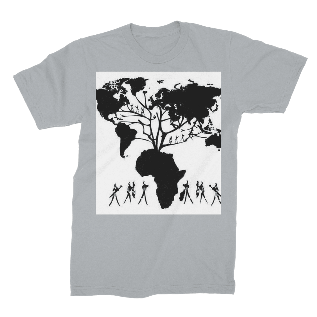 Afro Roots Unisex Fine Jersey T-Shirt